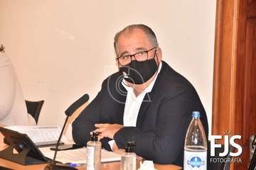 Sesión plenaria del mes de noviembre de 2020/TA y Francisco Javier Santana.